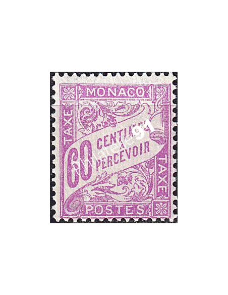 Monaco, Timbre-taxe n° 22 neuf, collection timbres Monaco