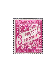 Monaco, Timbre-taxe n° 25 neuf, collection timbres Monaco