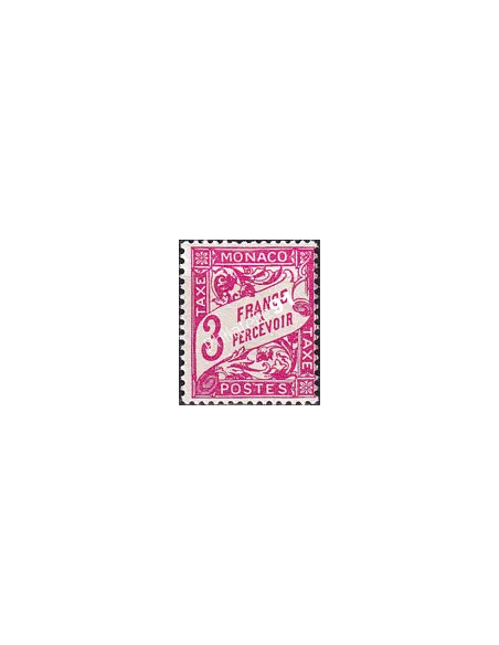 Monaco, Timbre-taxe n° 25 neuf, collection timbres Monaco