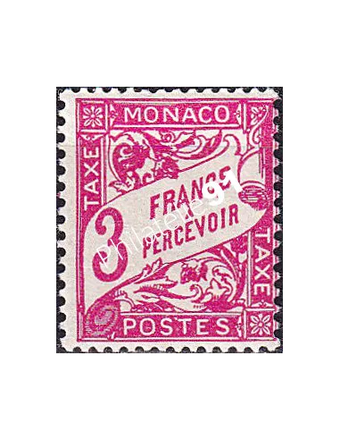 Monaco, Timbre-taxe n° 25 neuf, collection timbres Monaco