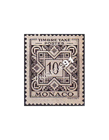 Monaco, Timbre-taxe n° 29 neuf, collection timbres Monaco
