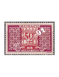 Monaco, Timbre-taxe n° 38A neuf, collection timbres Monaco