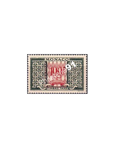 Monaco, Timbre-taxe n° 39 neuf, collection timbres Monaco