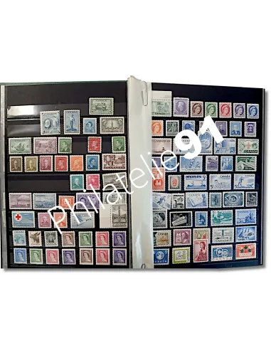 Lot de timbres du Canada, collection Lot Tous Pays