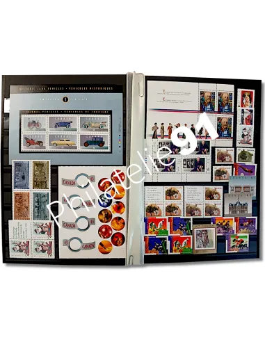 Lot de timbres du Canada, collection Lot Tous Pays