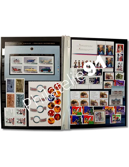 Lot de timbres du Canada, collection Lot Tous Pays