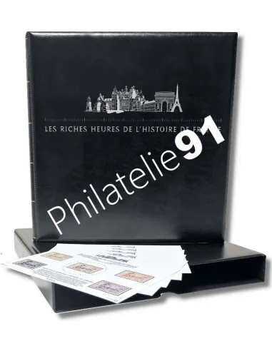 ALBUM les Riches Heures de l'Histoire de France, matériel philatélie