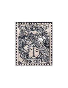 PORT-SAÏD, n° 20 charnière, collection timbres colonies françaises