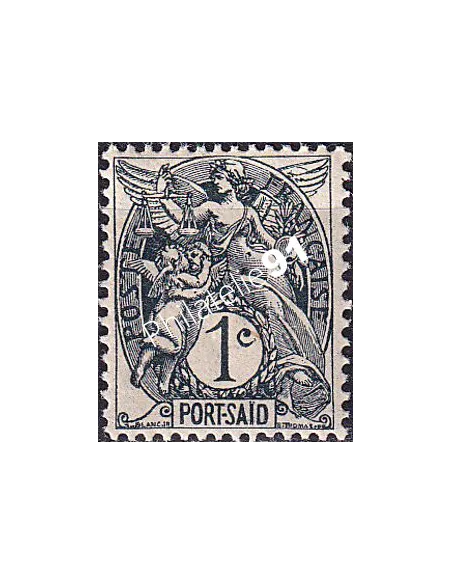 PORT-SAÏD, n° 20 charnière, collection timbres colonies françaises