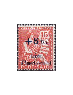 PORT-SAÏD, n° 86 charnière, collection timbres colonies françaises