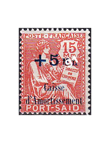 PORT-SAÏD, n° 86 charnière, collection timbres colonies françaises