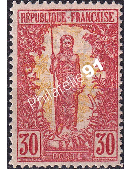Congo, n° 35, timbres des colonies françaises