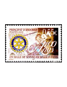 Timbre d'Andorre Français n° 618 - Thématique: Rotary