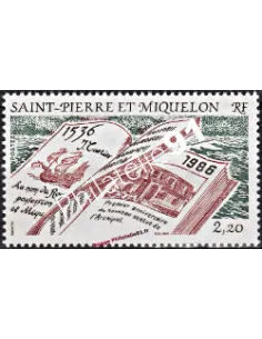 Timbre de SAINT PIERRE ET MIQUELON n° 470, timbres des Dom-Tom