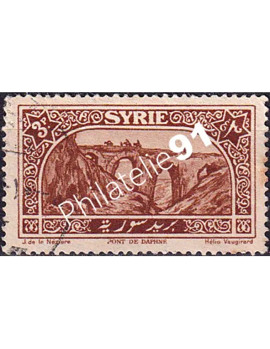 Syrie, n° 163 oblitéré, timbre Colonies françaises