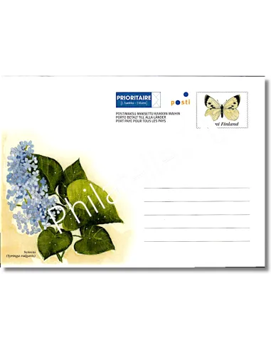 Finlande, entier postal thématique chats,  Lots Thématiques