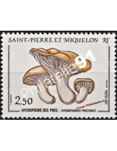 Timbre de ST PIERRE ET MIQUELON n° 475 - CHAMPIGNON