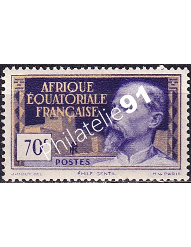 A.E.F. n° 81, collection timbres colonies françaises
