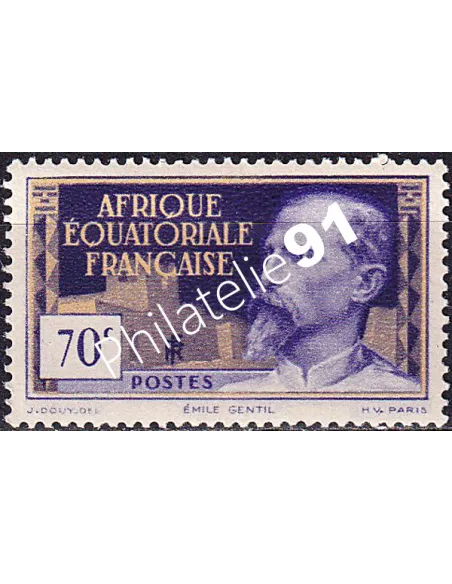 A.E.F. n° 81, collection timbres colonies françaises