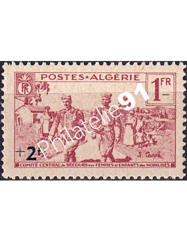 Algérie, n° 160 neuf, timbres colonies francaises