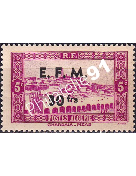 Algérie, Timbre-télégraphe n° 1 neuf, timbres colonies francaises