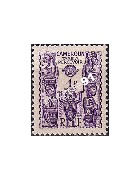 Cameroun, Timbre-taxe n° 21 neuf, Timbres colonies francaises