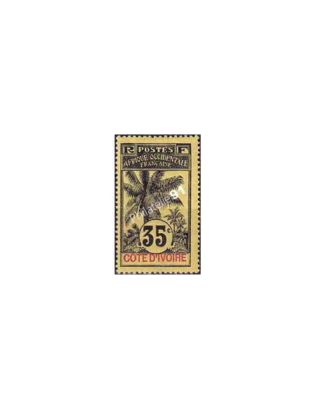 Côte d'Ivoire, n° 29 charnière, timbres colonies françaises