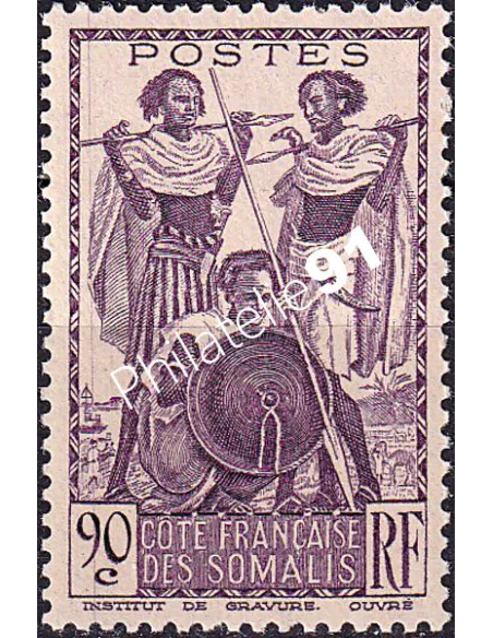 Côte des Somalis, n° 181 neuf, timbre colonies françaises