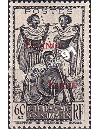 Côte des Somalis, n° 217 neuf, timbre colonies françaises