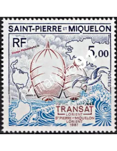 Timbre de SAINT PIERRE ET MIQUELON n° 477 - BATEAUX