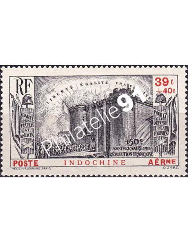 Indochine, PA n° 16 charnière, collection timbres colonies françaises