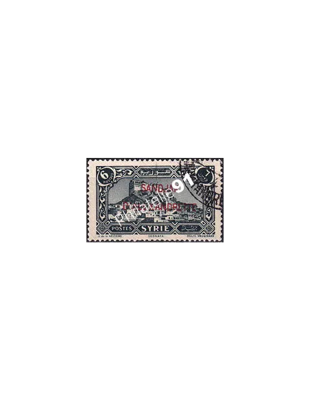 Alexandrette, n° 10 oblitéré, timbres des colonies françaises