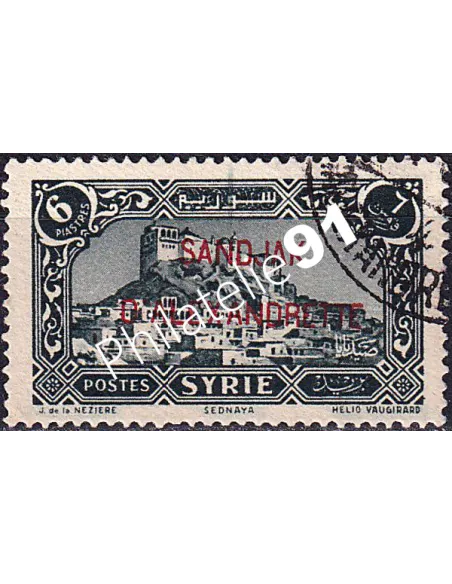 Alexandrette, n° 10 oblitéré, timbres des colonies françaises