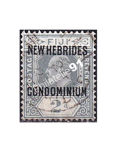 Nlles Hébrides, n° 22 oblitéré, timbres colonies françaises