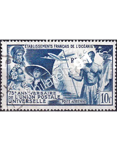 Océanie, PA n° 29 oblitéré, collection timbres colonies françaises