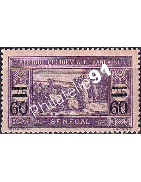 SÉNÉGAL n° 87, collection timbres Colonies Françaises