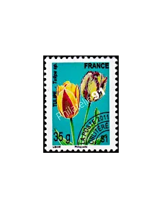 Timbre de France Préoblitéré n° 259 A - Fleurs - Tulipe
