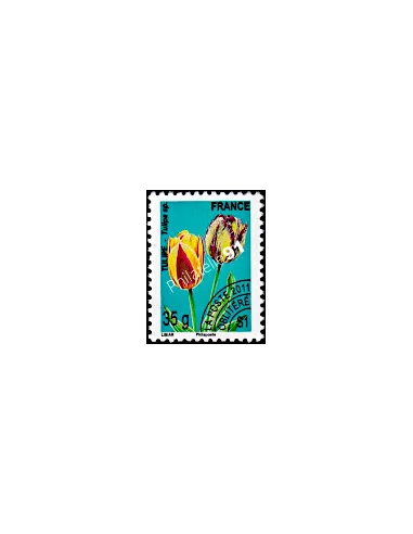 Timbre de France Préoblitéré n° 259 A - Fleurs - Tulipe