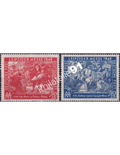 Allemagne orientale, n° 49 à 50 neufs, collection timbres Europe