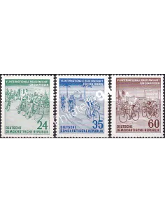 Allemagne, DDR, n° 106 à 108 neufs, collection timbres Europe