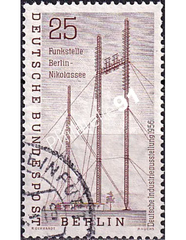 BERLIN, n° 138 oblitéré, collection timbres Europe