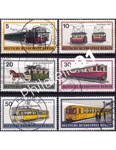 BERLIN, n° 360 à 365 oblitérés, collection timbres Europe