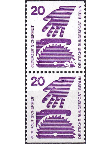 BERLIN, n° 394b neuf, paire de carnet,  collection timbres Europe