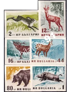 Bulgarie, n° 921 à 926 neufs, non dentelés, collection timbres Europe