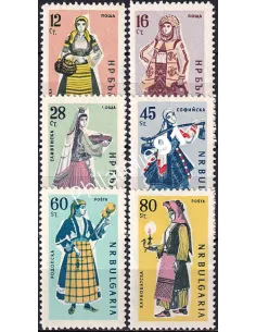 Bulgarie, n° 1044 à 1049 neufs, collection timbres Europe