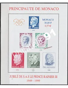 Bloc de MONACO n° 83 - PRINCE RAINIER III