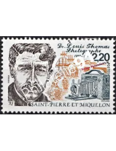 ST PIERRE ET MIQUELON n°488, Docteur Louis Thomas, timbres des Dom-Tom
