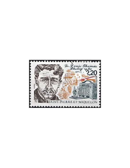 ST PIERRE ET MIQUELON n°488, Docteur Louis Thomas, timbres des Dom-Tom