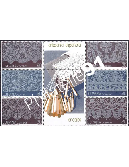 Espagne, n° 2629 à 2634, collection timbres Europe