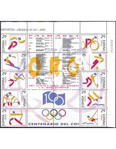 Espagne, n° 2916 à 2925, collection timbres Europe